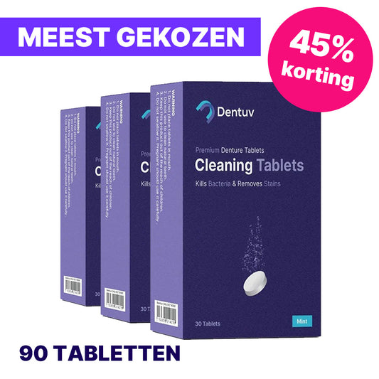 Reinigingstabletten - 3 Dozen
