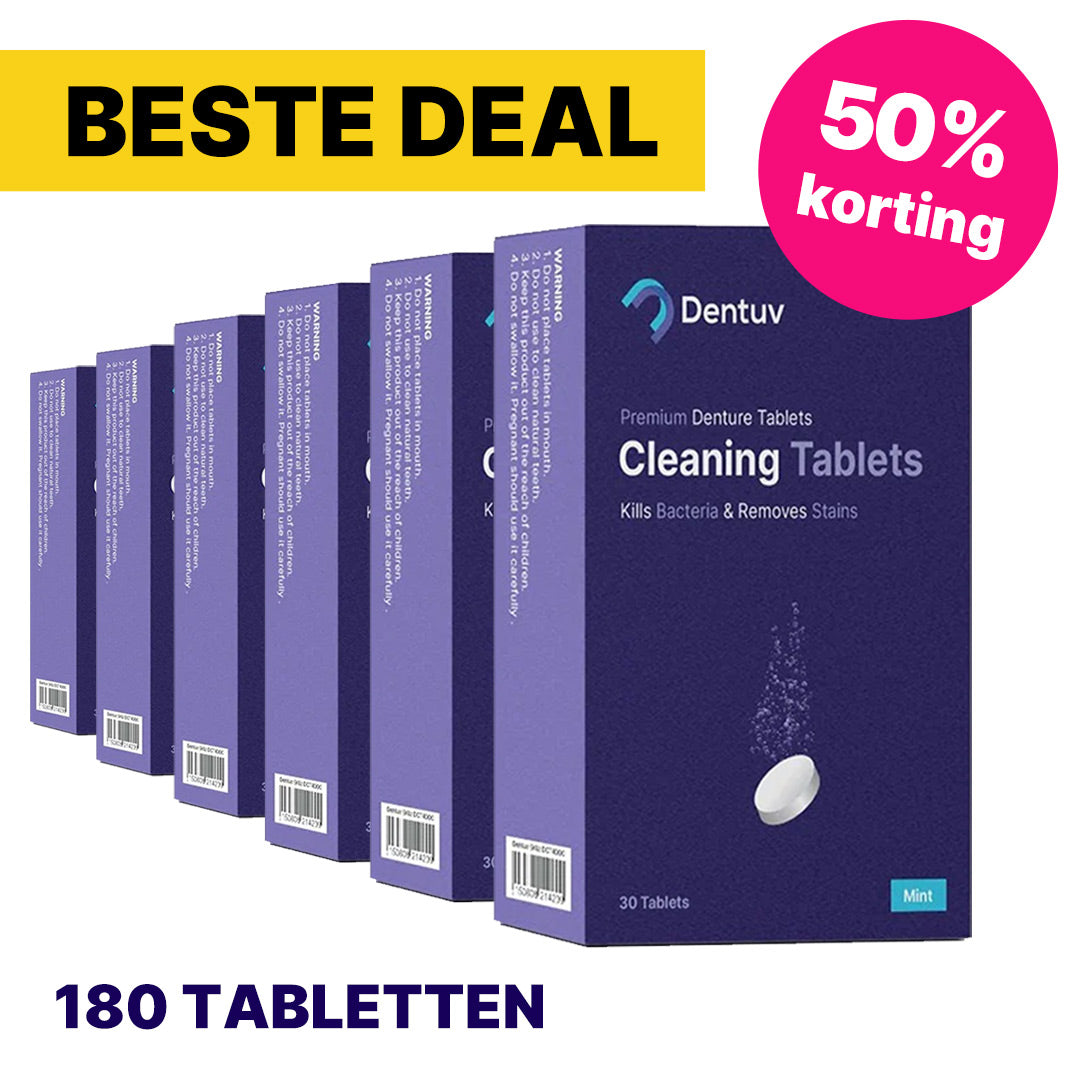 Reinigingstabletten - 6 Dozen