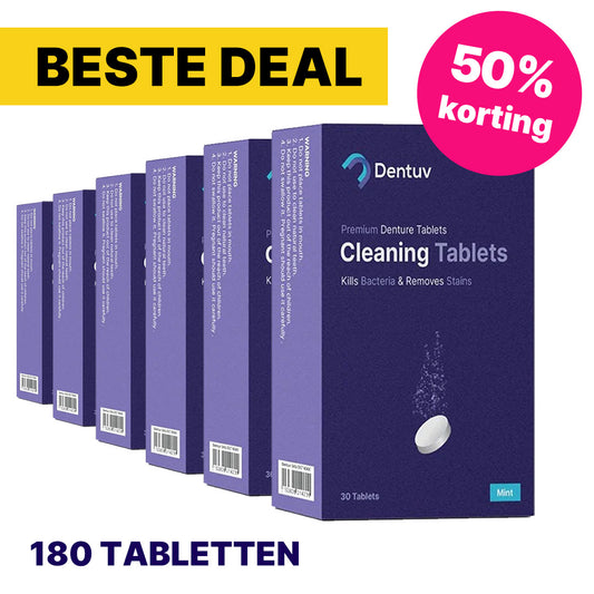 Reinigingstabletten - 6 Dozen